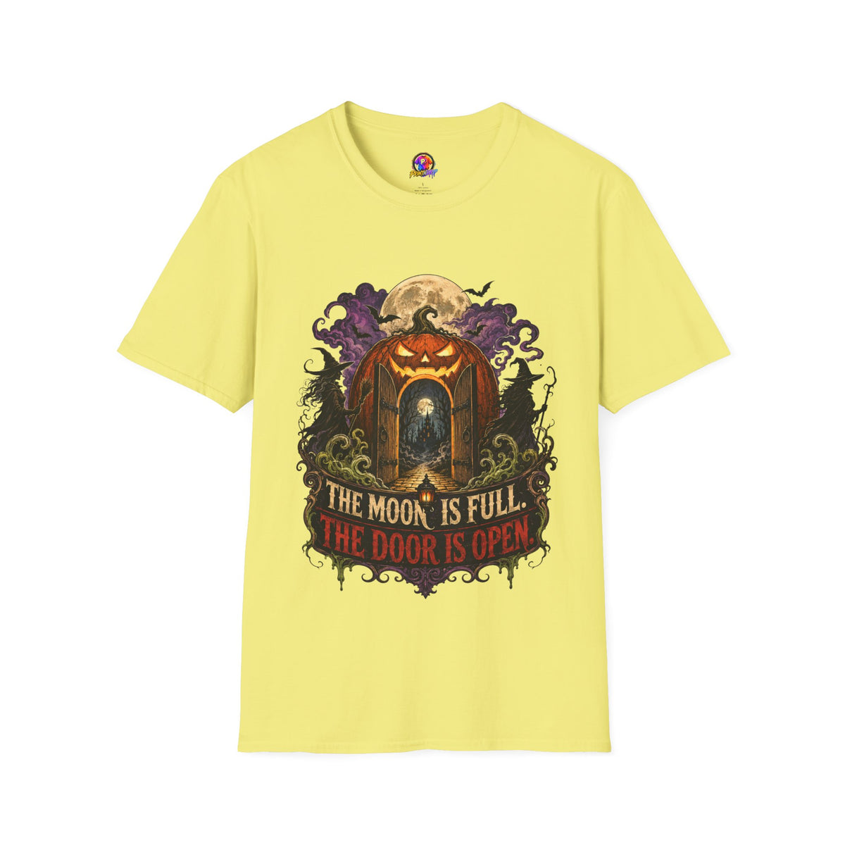 Halloween The Moon Is Full Unisex Softstyle T-Shirt