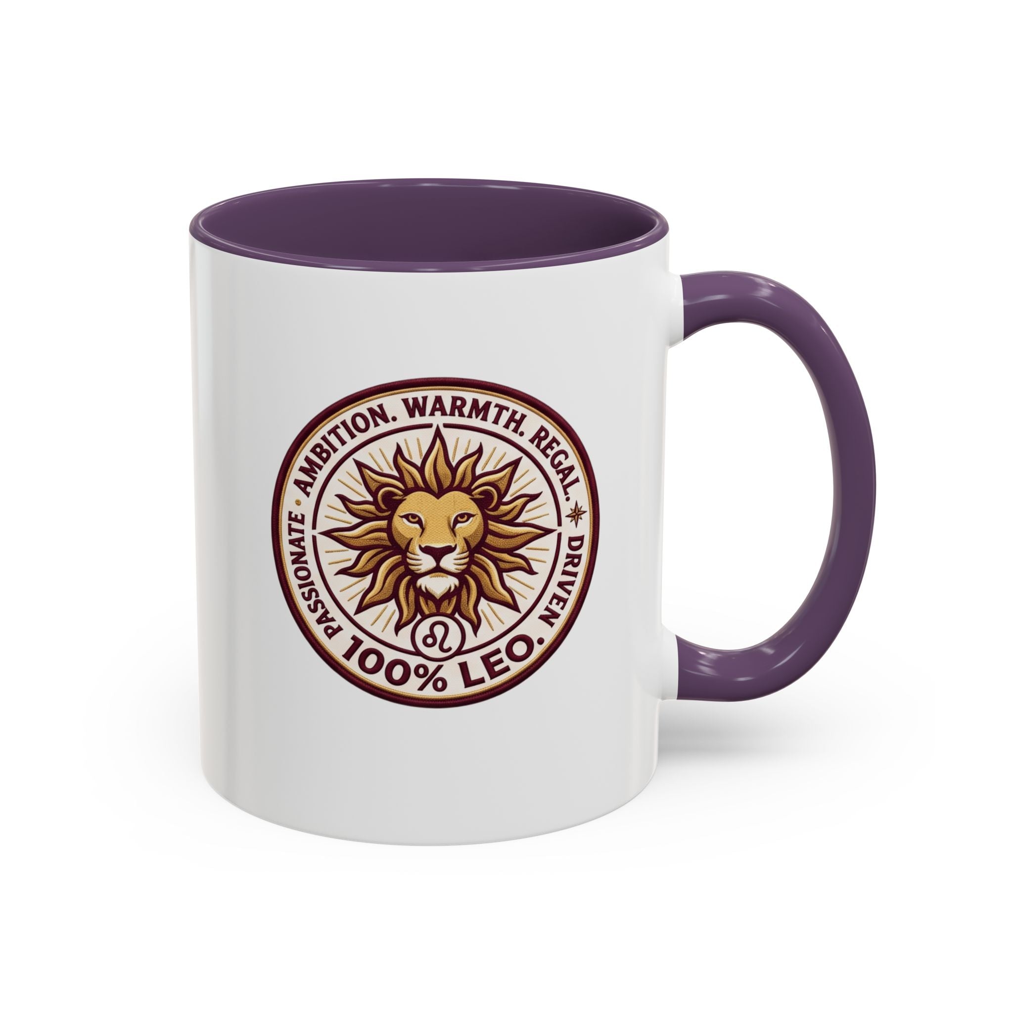 Leo Zodiac Coffee Mug — 100% Leo Lion Horoscope Gift