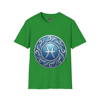 Pisces Zodiac T-Shirt – Blue Water Sign Astrology Tee