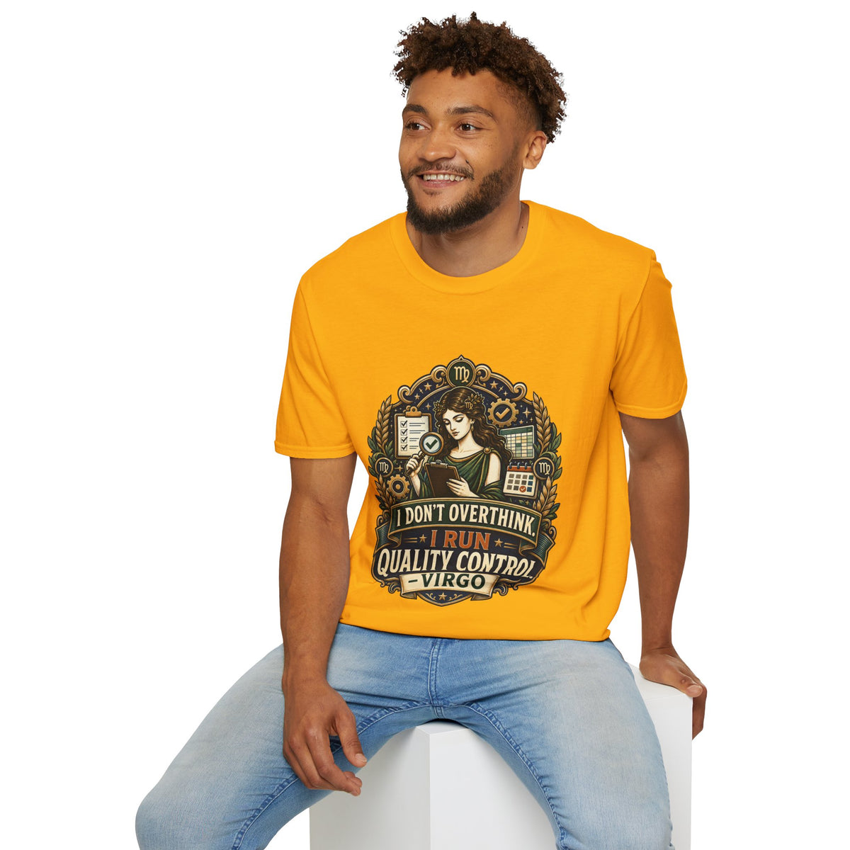 Zodiac Virgo Unisex Softstyle T-Shirt