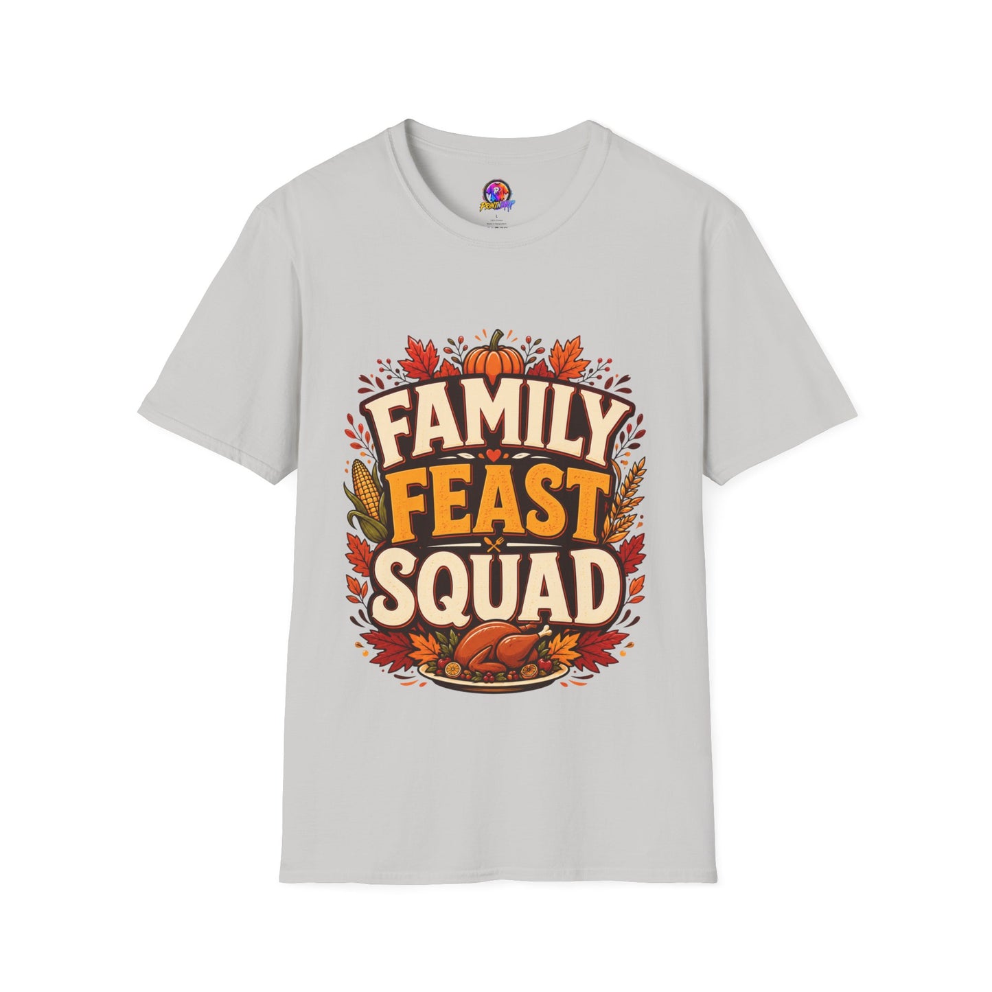 Family Feast Squad T-Shirt — Thanksgiving Fall Harvest Tee