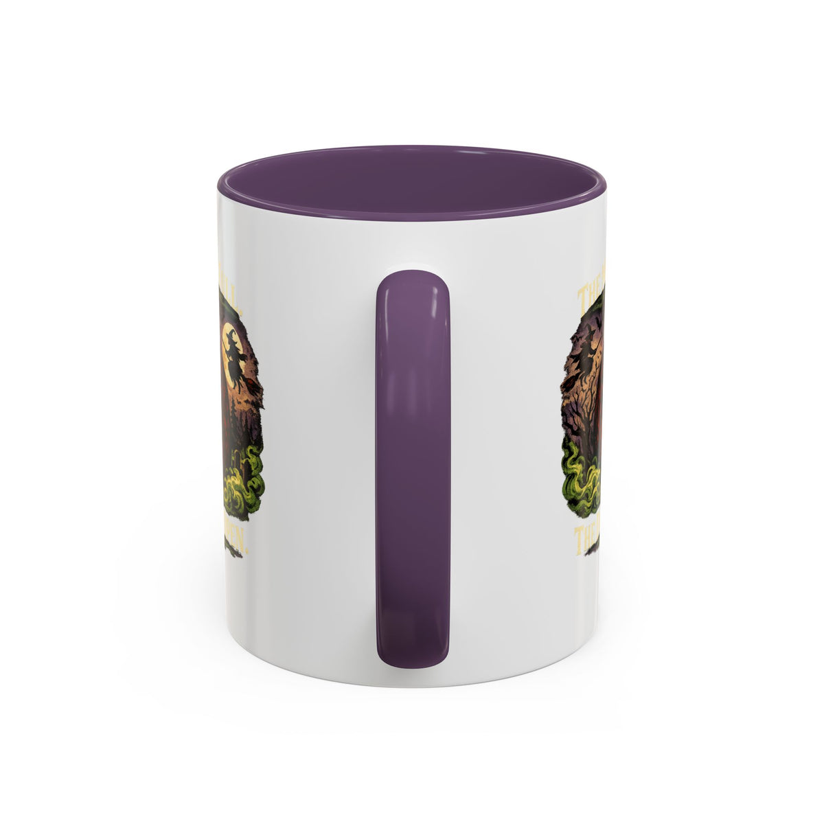 Halloween  The Moon Is Full Accent Coffee Mug