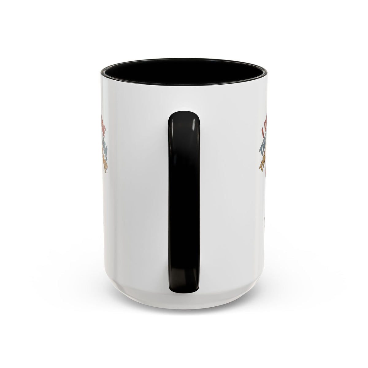 Funny And Witty "The Drama Chose Me" Accent Coffee Mug (11, 15oz)