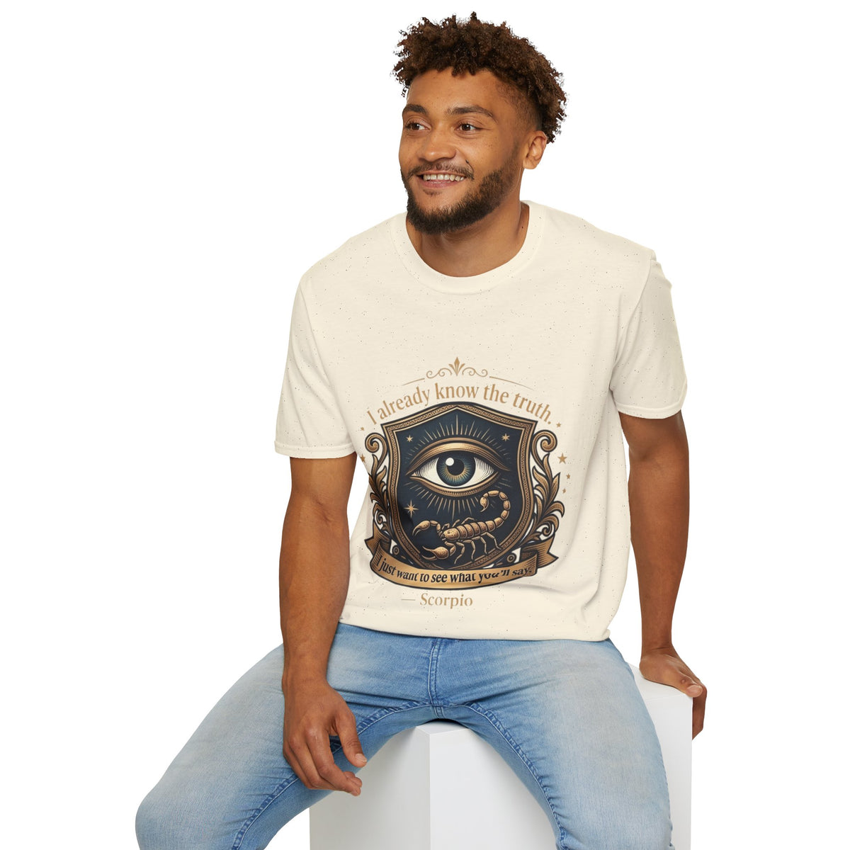 I Already Know the Truth Scorpio T-Shirt — Mystical Third Eye Zodiac Tee