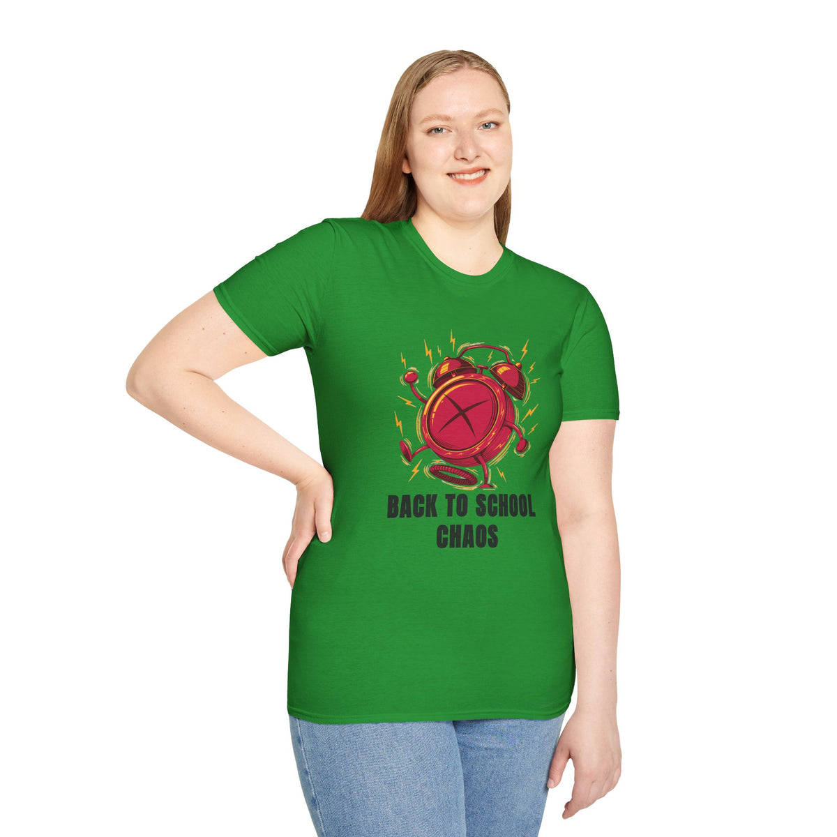 Back to School Chaos T-Shirt — Funny Alarm Clock Graphic Tee - Trending Now - August 2026