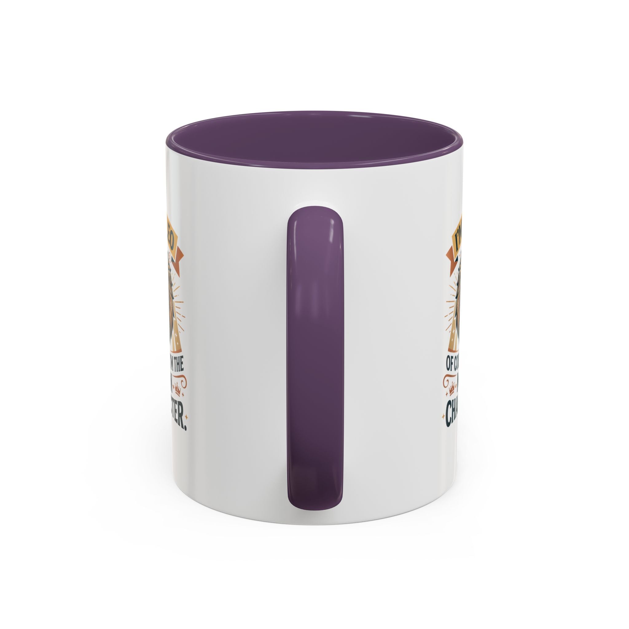 Leo Coffee Mug – “I’m a Leo, Of Course I’m the Main Character” Accent Mug