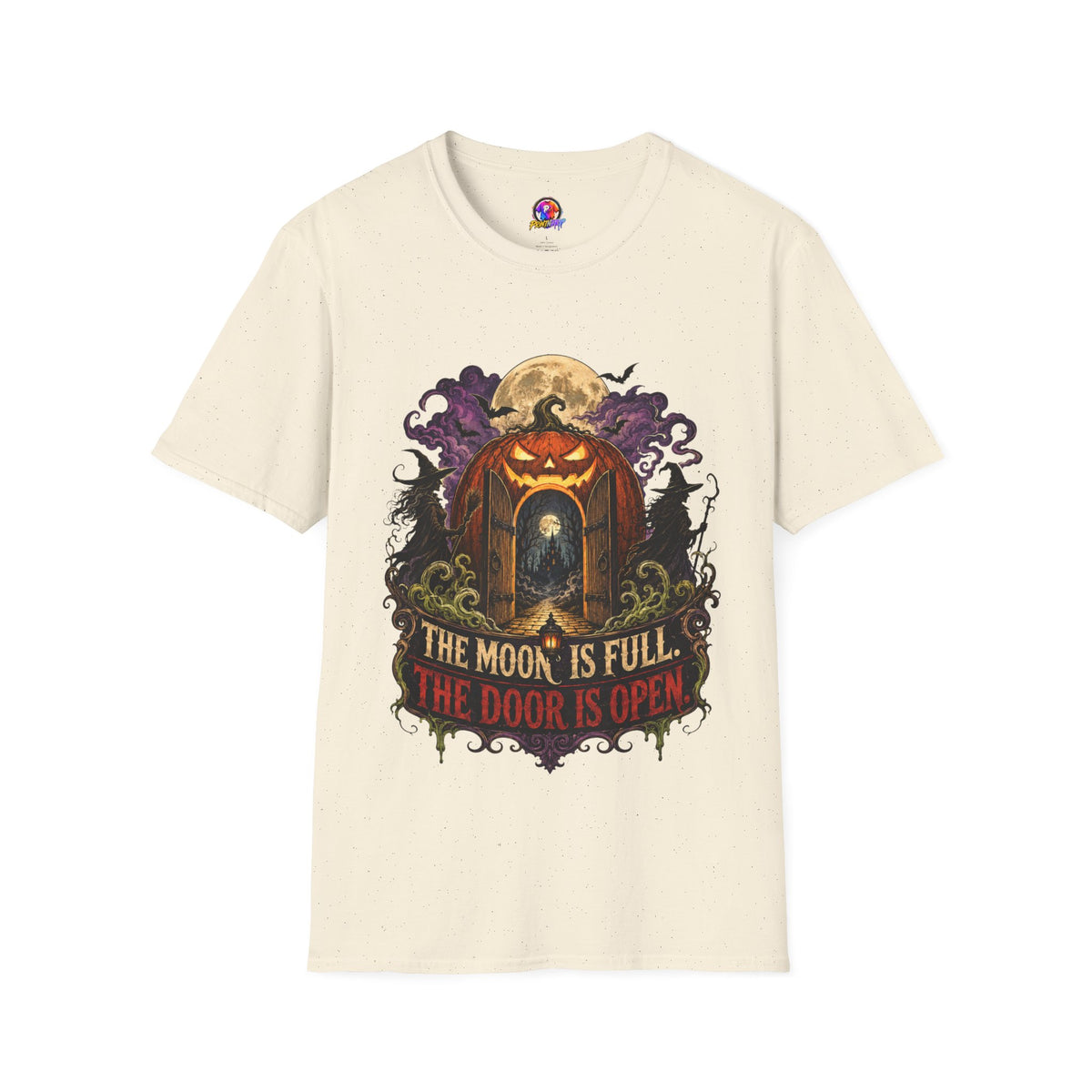 Halloween The Moon Is Full Unisex Softstyle T-Shirt