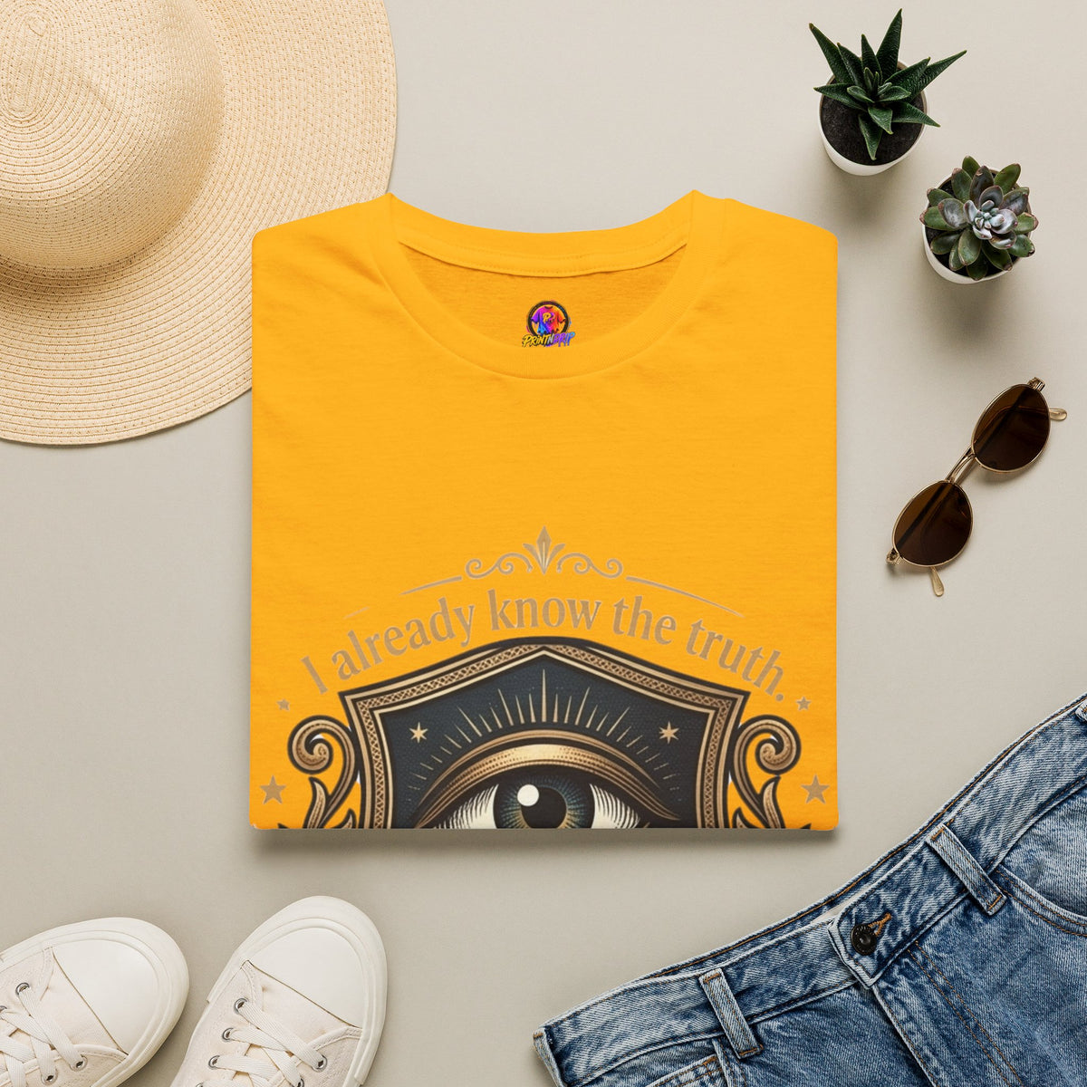 I Already Know the Truth Scorpio T-Shirt — Mystical Third Eye Zodiac Tee