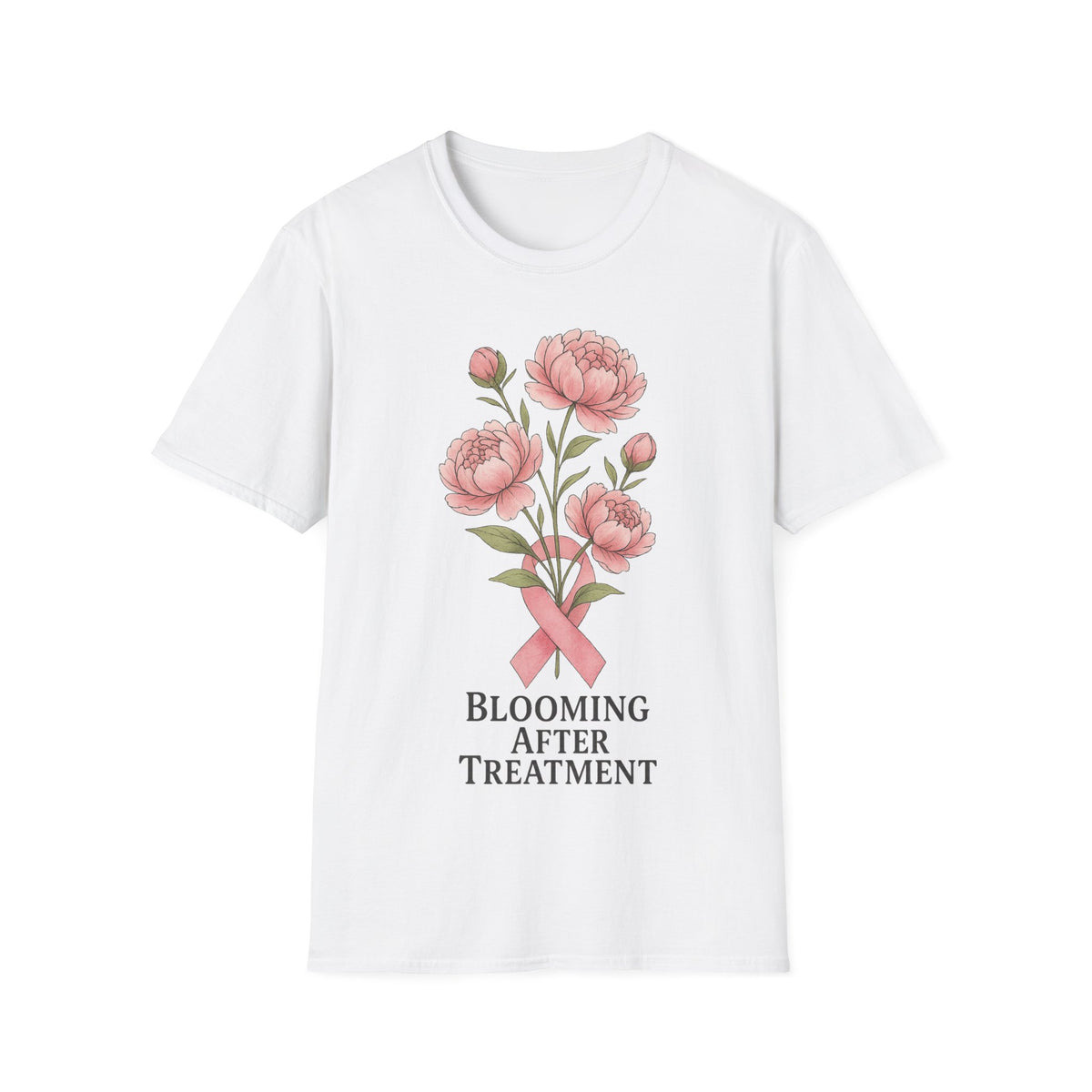 Blooming After Treatment Pink Wildflower T-Shirt, Breast Cancer Survivor Gift Tee - Trending Now - September 2026