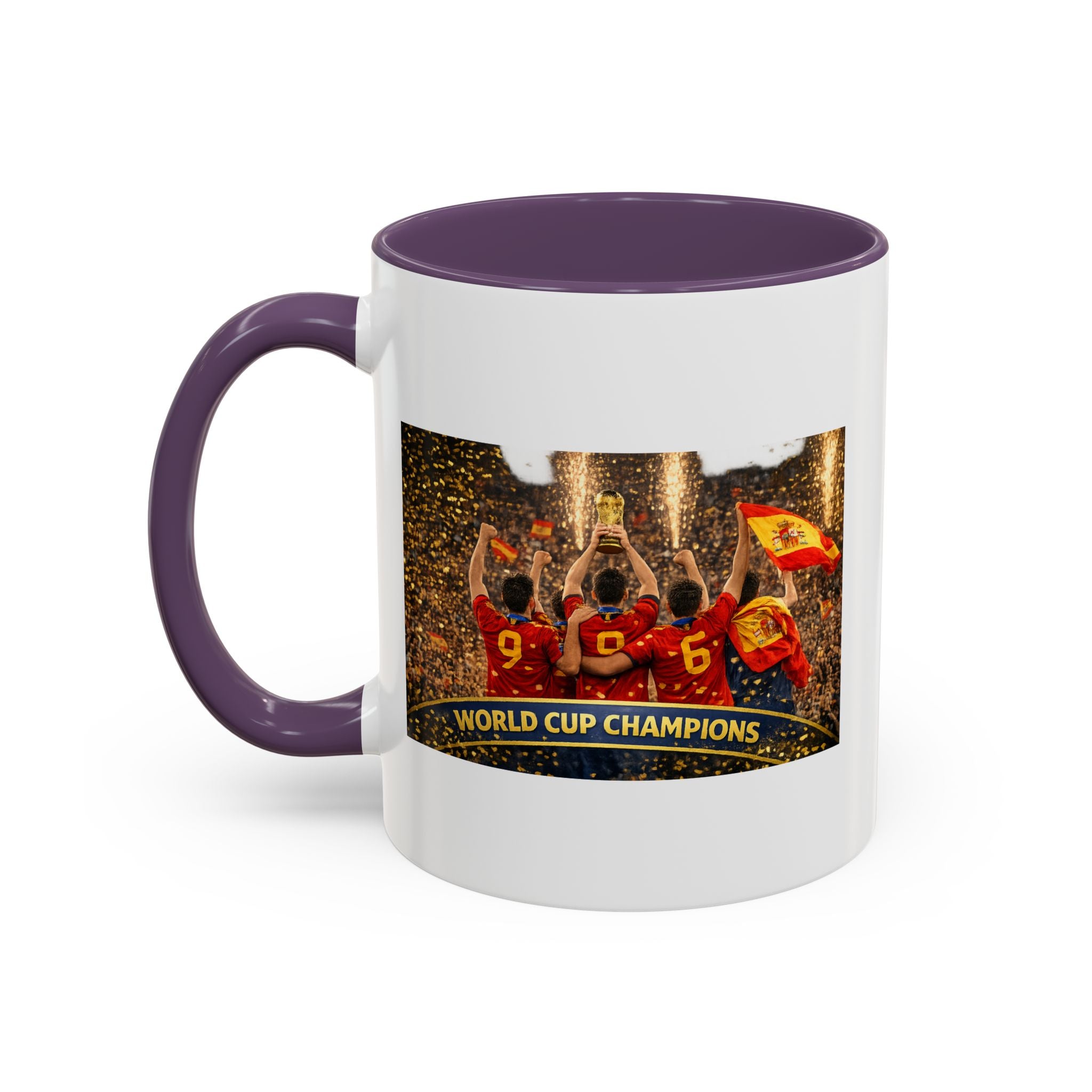 World Cup Champions Soccer Coffee Mug — Team Celebration Accent Mug