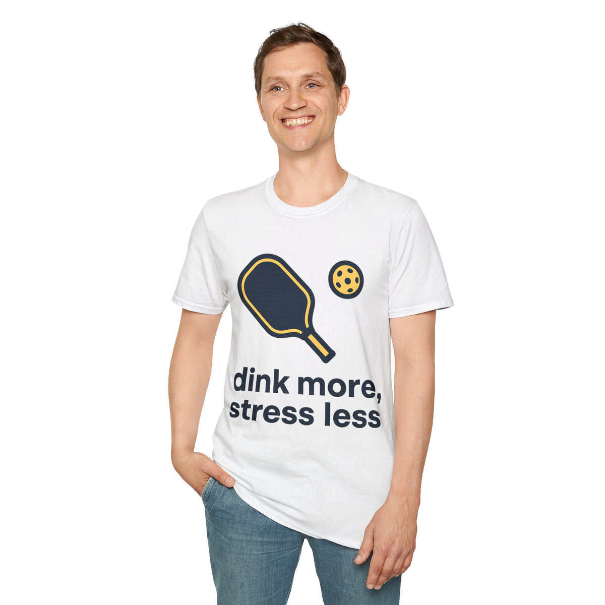 Pickleball Paddle & Ball T‑Shirt — Minimalist Pickleball Player Tee - Trending Now - September 2026