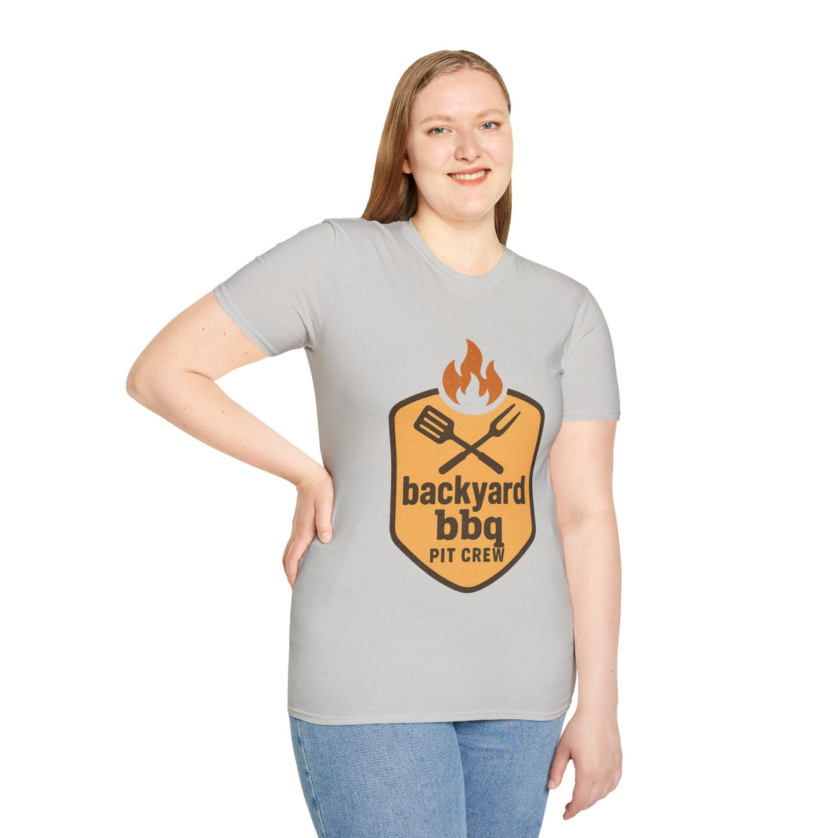Backyard BBQ T-Shirt — Grilling Badge Tee - Trending Now - August 2026