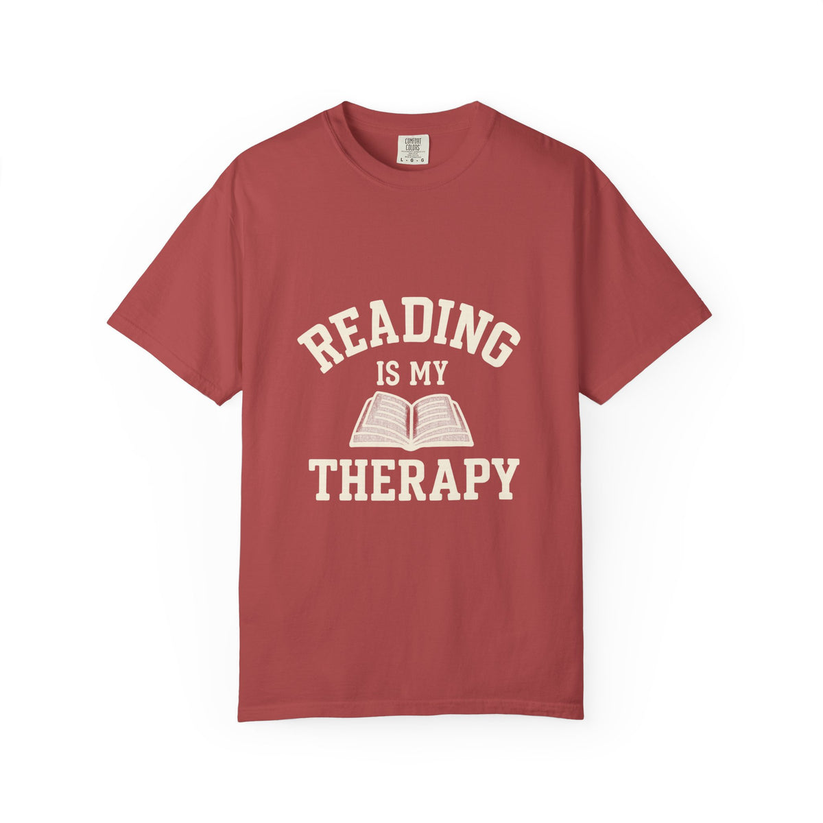 Reading Is My Therapy Book Lover Retro Aesthetic Graphic Tee - Trending Now - October 2026