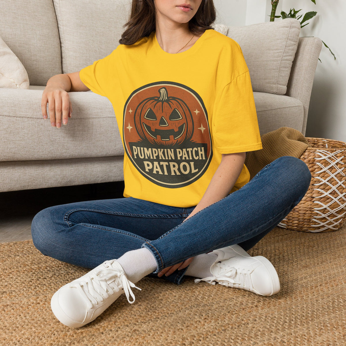 Pumpkin Patch Patrol T-Shirt — Cute Halloween Pumpkin Graphic Tee - Trending Now - August 2026