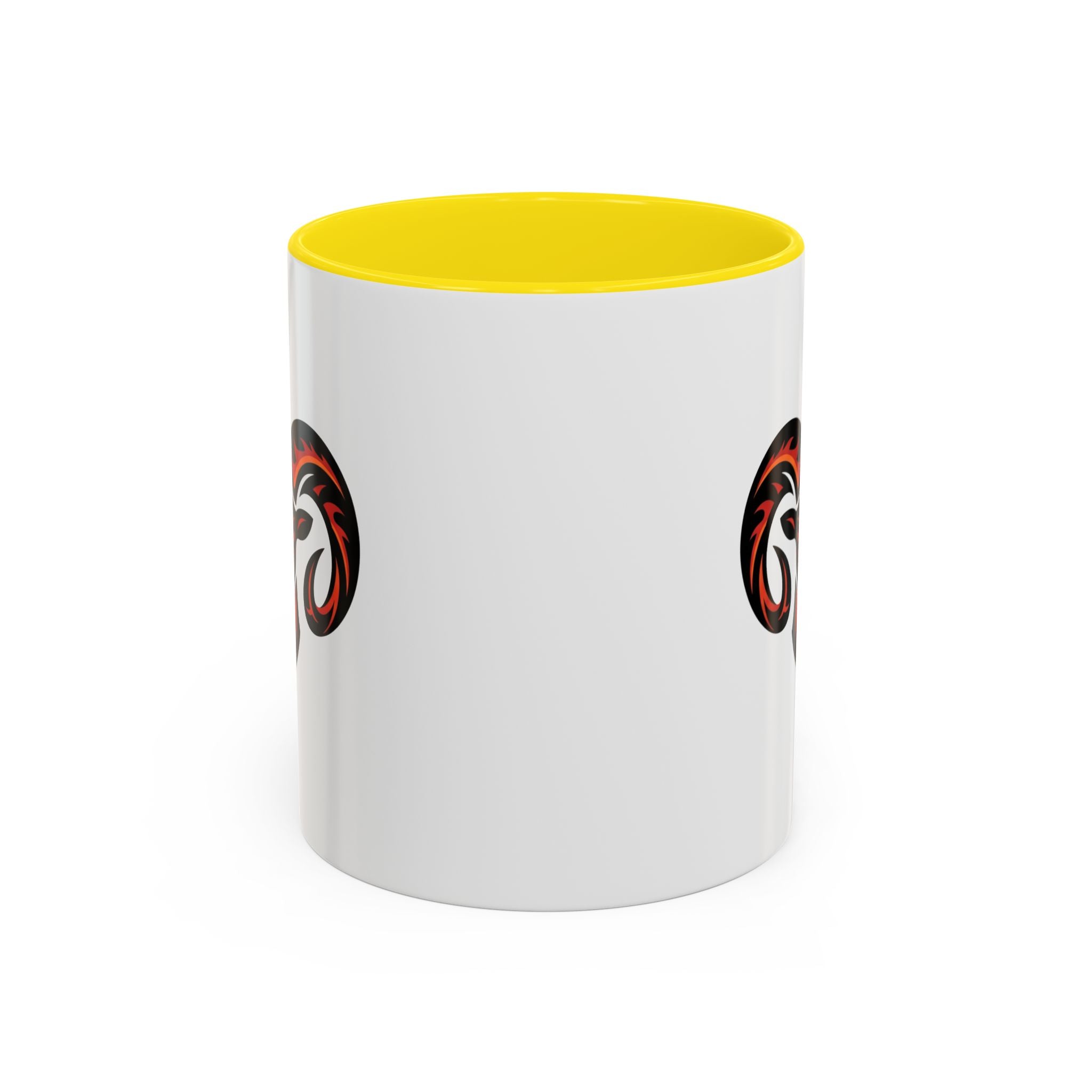 Ram Head Coffee Mug — Bold Tribal Goat Design Accent Mug