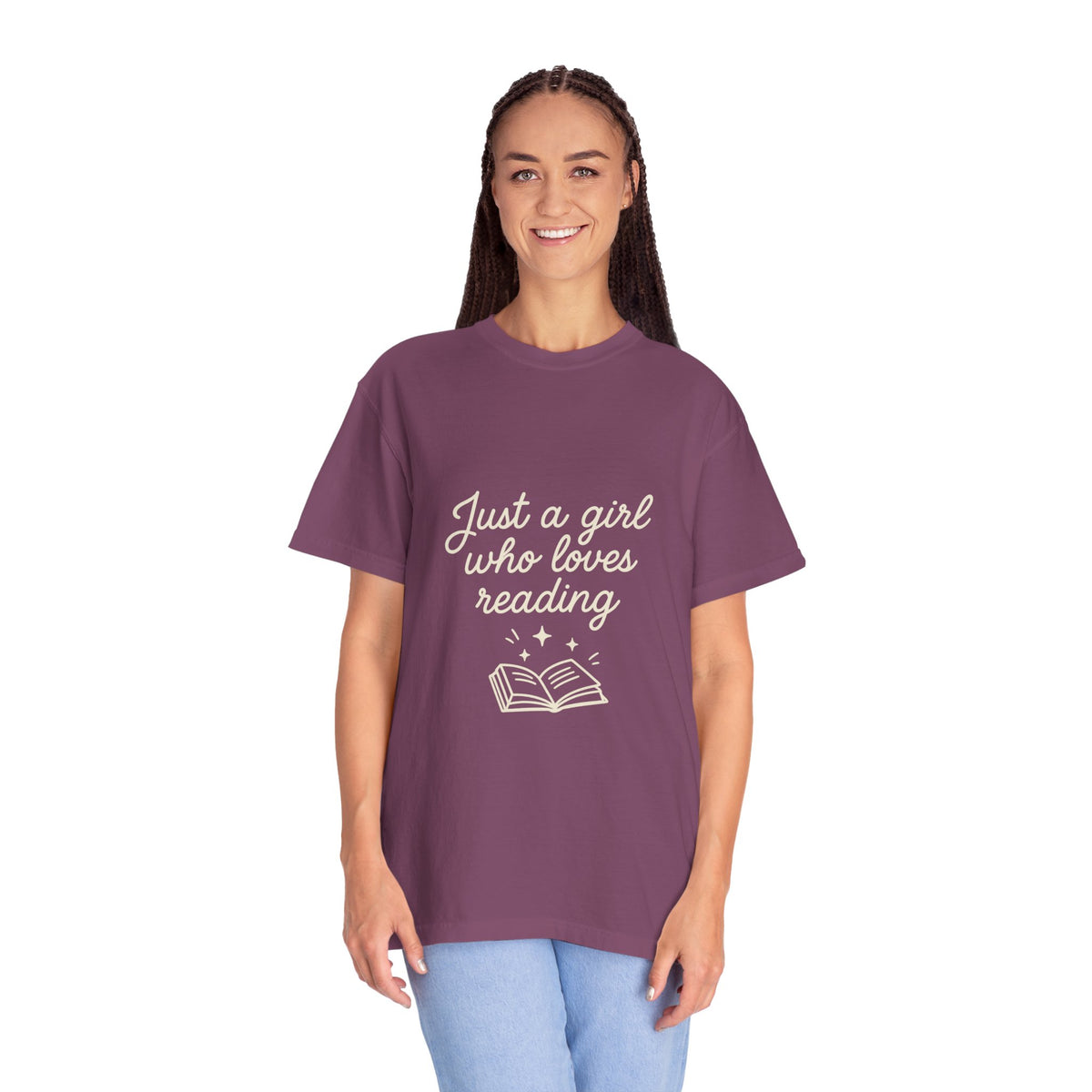 Reading Lover T‑Shirt — "Just a Girl Who Loves Reading" Graphic Tee - Trending Now - October 2026