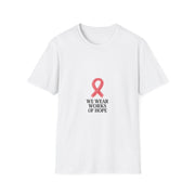 Breast Cancer Awareness Ribbon T-Shirt — "We Wear Works of Hope" - Trending Now - October 2026