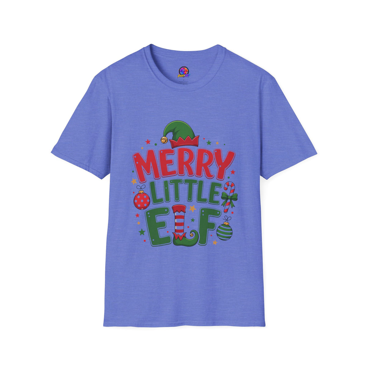 Merry Little Elf T-Shirt — Festive Christmas Holiday Tee