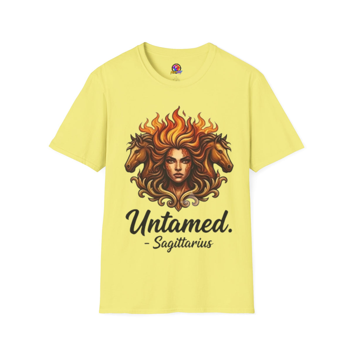 Sagittarius 'Untamed' Zodiac T-Shirt — Fiery Archer Astrology Tee