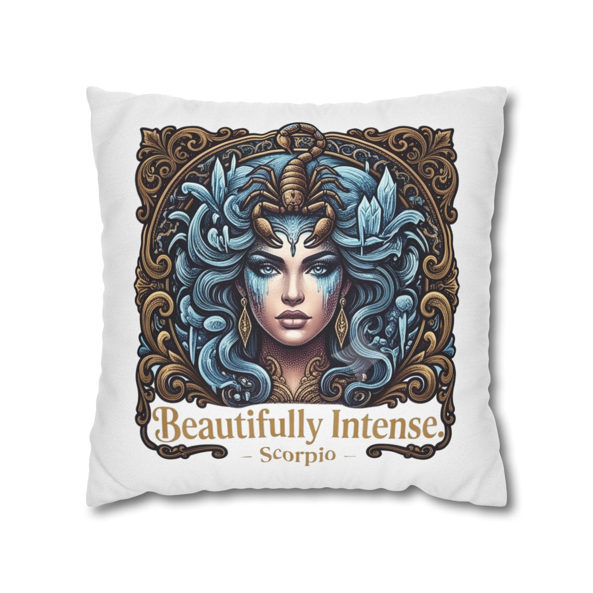 Scorpio 'Beautifully Intense' Decorative Pillowcase