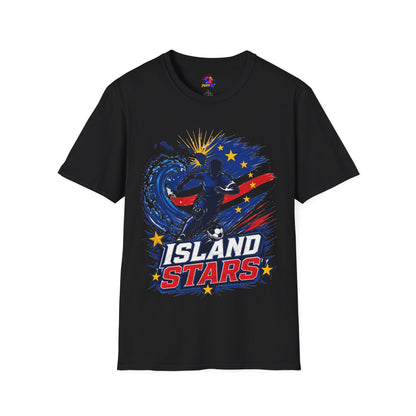 Cabo Verde Island Stars Soccer T-Shirt – Pacific Wave Football Team Tee