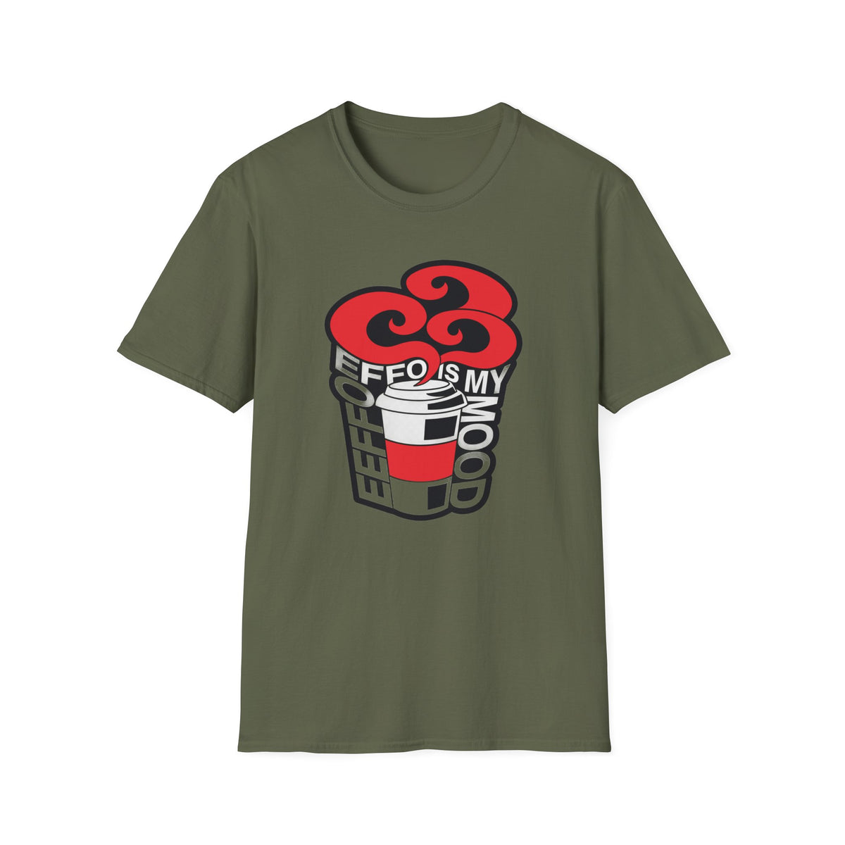 T‑Shirt — “Coffee Is My Co-Pilot” Retro Heart Coffee Cup Graphic Tee - Trending Now - August 2026