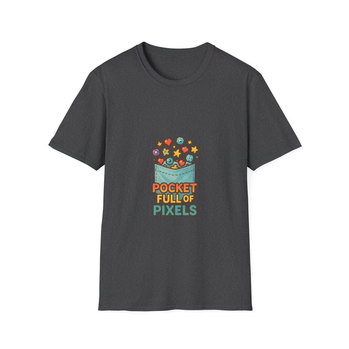 Pixel Pocket T-Shirt — "Pocket Full of Pixels" Retro Gamer Tee - Trending Now - October 2026