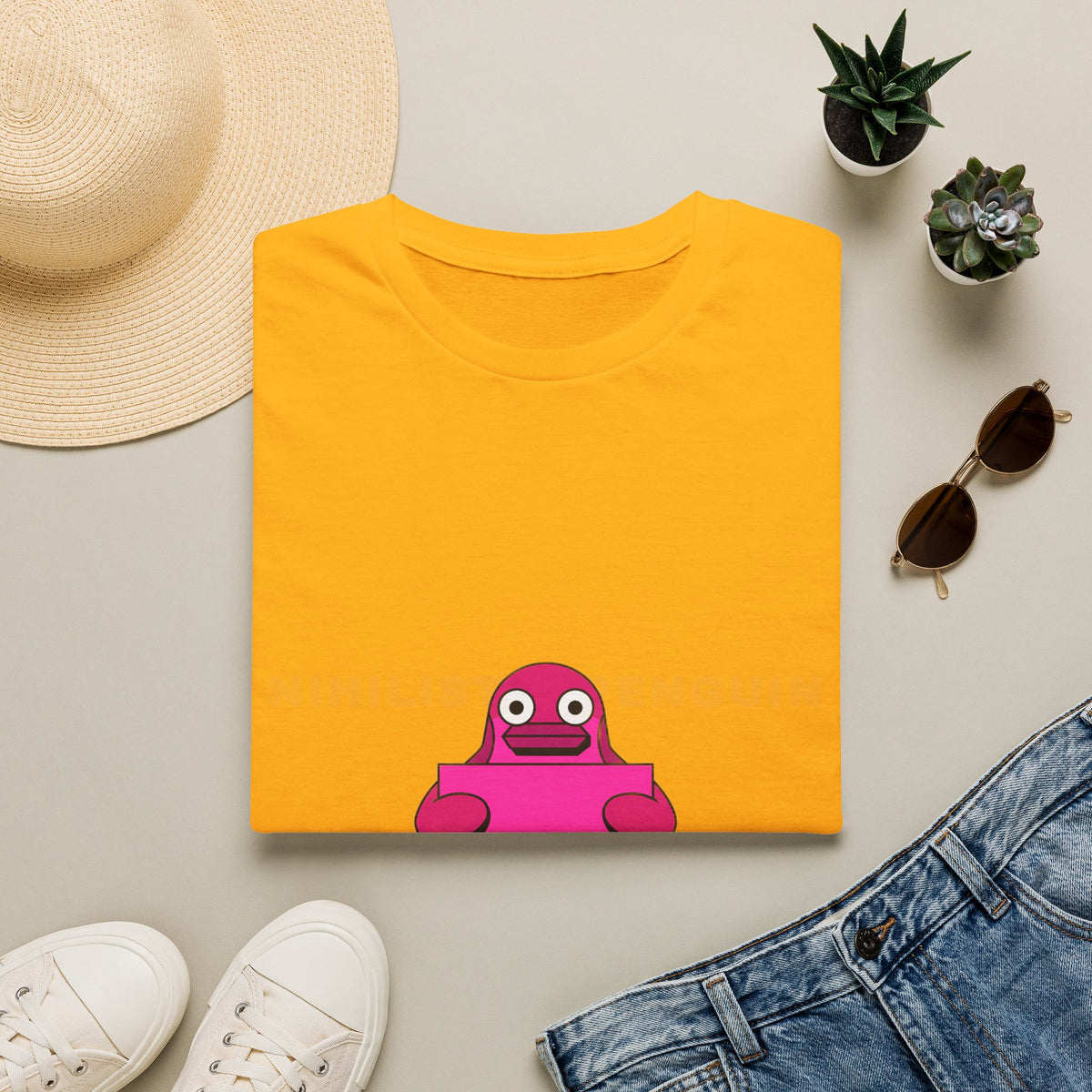 Pink Frog Character T-Shirt — Cute Quirky Graphic Tee - Trending Now - September 2026