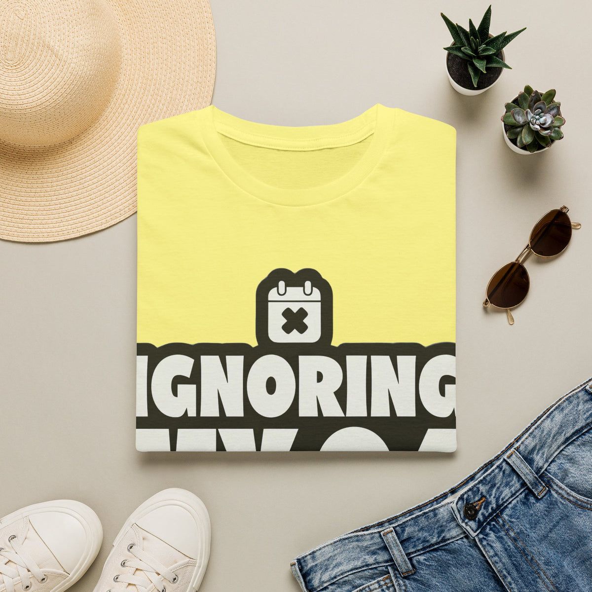 T-Shirt — Ignoring My 04 Deadline Graphic Tee - Trending Now - August 2026