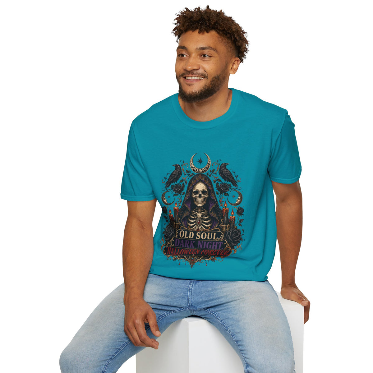 Halloween Old Soul Unisex Softstyle T-Shirt