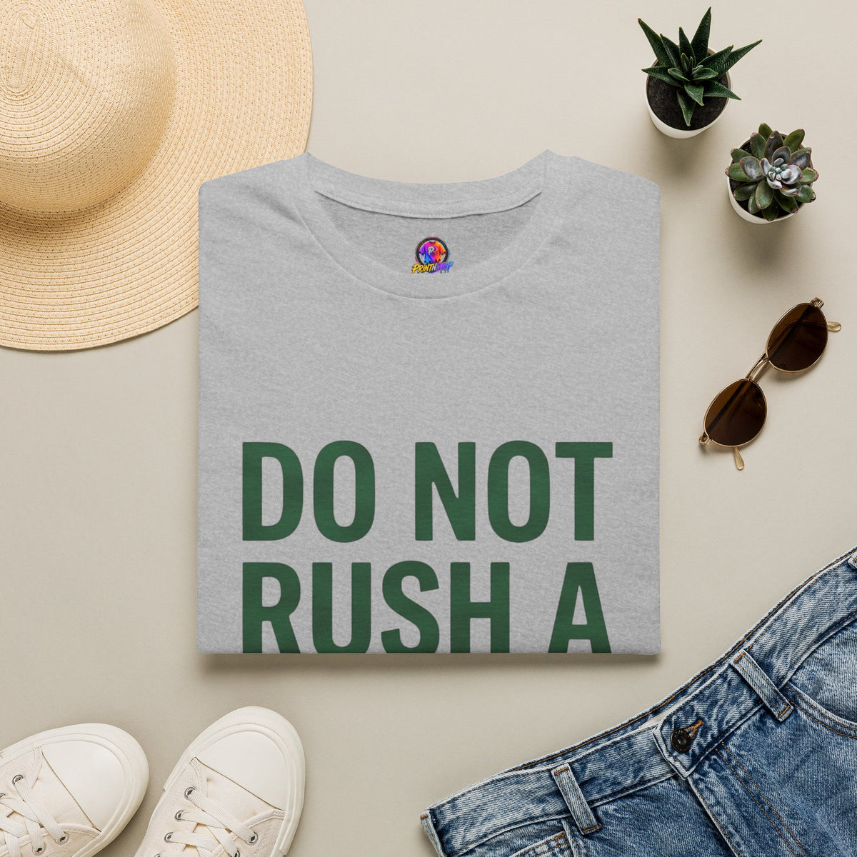 Do Not Rush a Taurus T‑Shirt — Funny Zodiac Astrology Tee