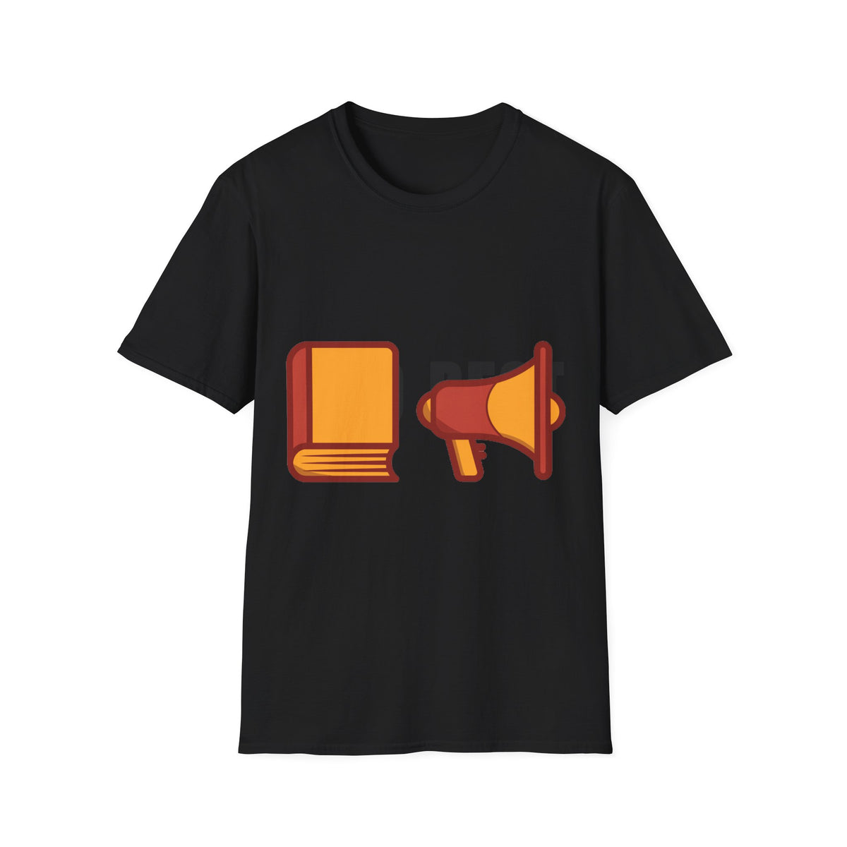 Book & Megaphone T-Shirt — Literary Advocate Tee - Trending Now - September 2026