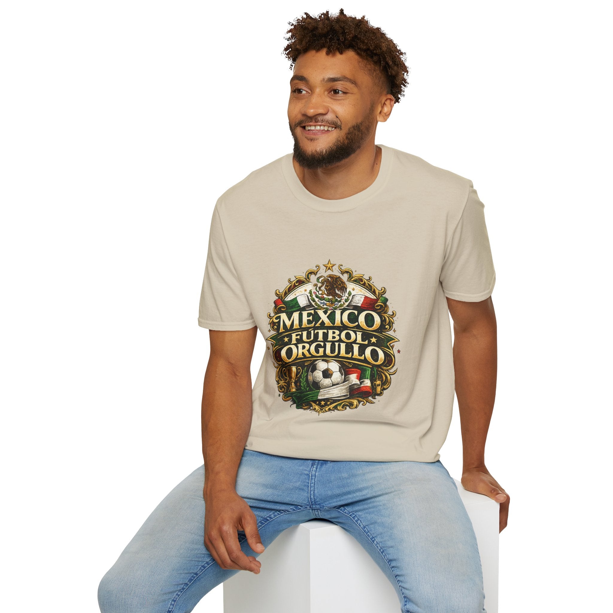 Mexico Fútbol Orgullo T-Shirt — Mexican Soccer Pride Graphic Tee