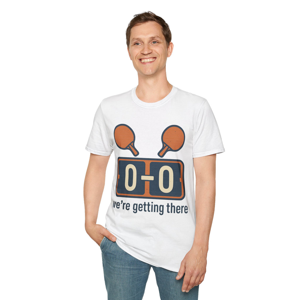 Table Tennis Scoreboard T‑Shirt — 0-0 With You Always Ping Pong Tee - Trending Now - September 2026
