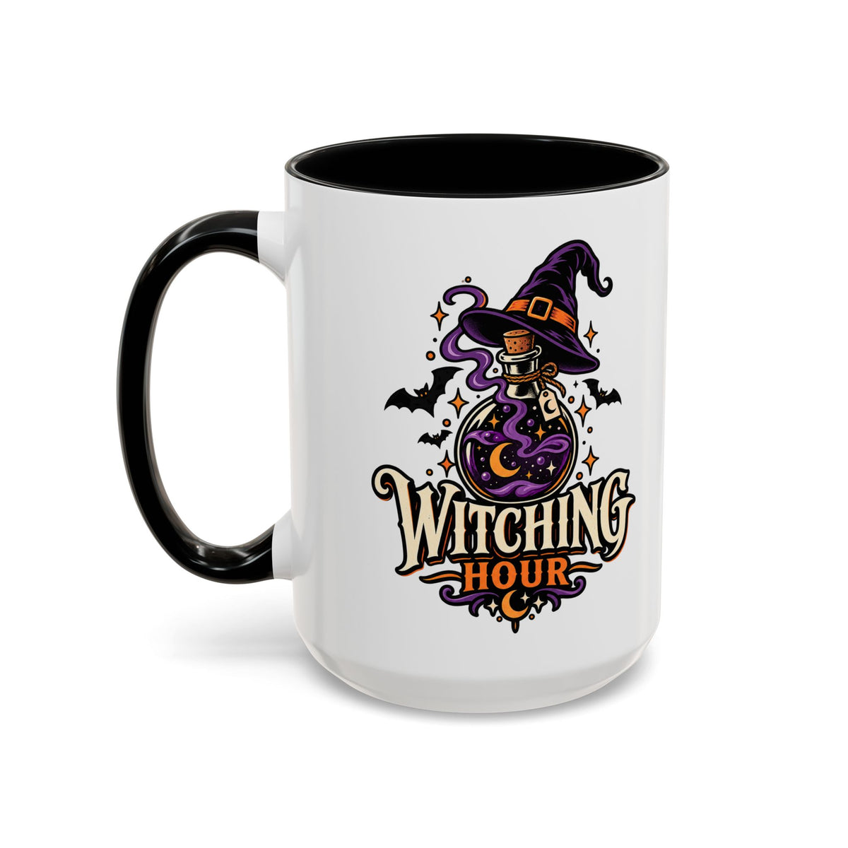 Witching Hour Coffee Mug — Halloween Witch Potion Accent Mug (11/15oz)