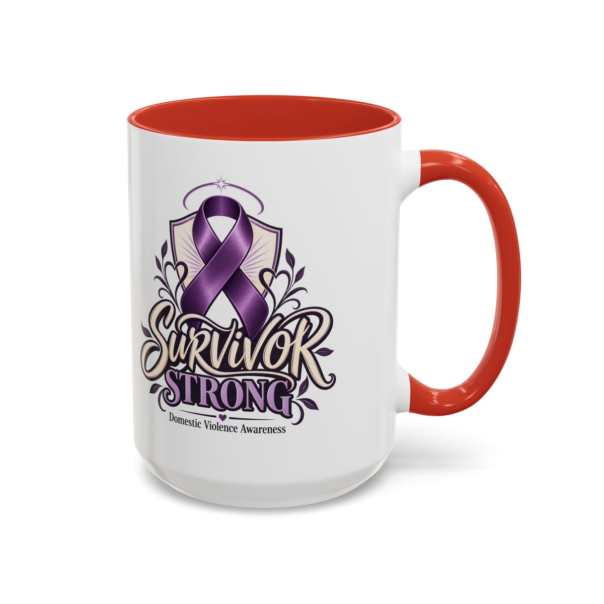 Domestic Violence Awareness Survivor Strong Coffee Mug