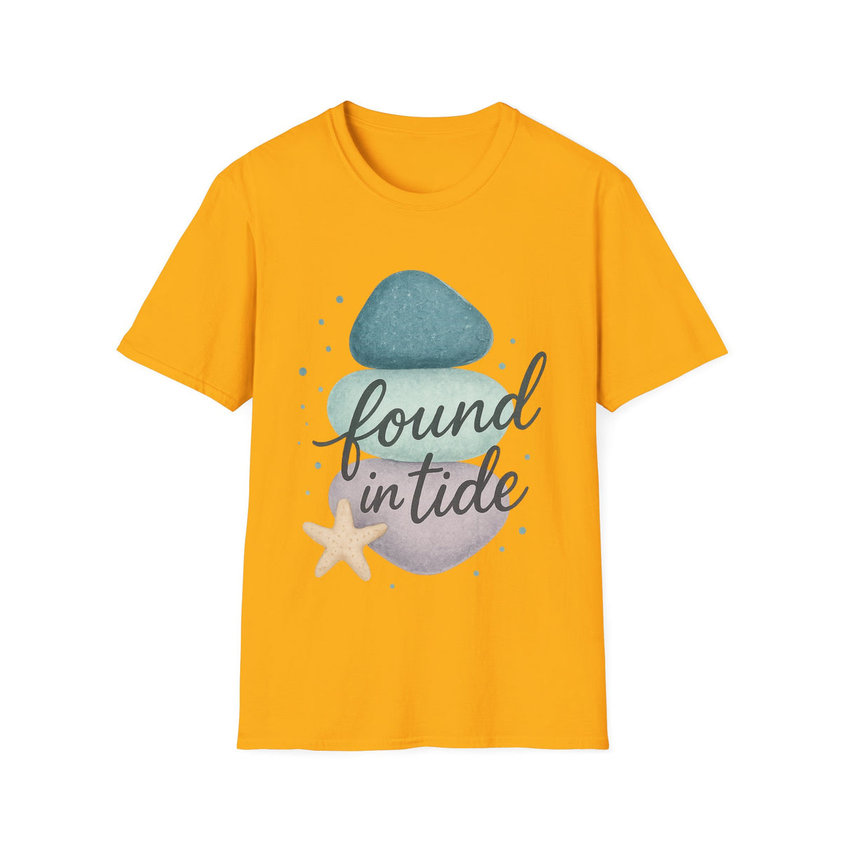 Found My Balance Beach Zen T-Shirt — Stacked Stones & Starfish Relaxation Tee - Trending Now - September 2026
