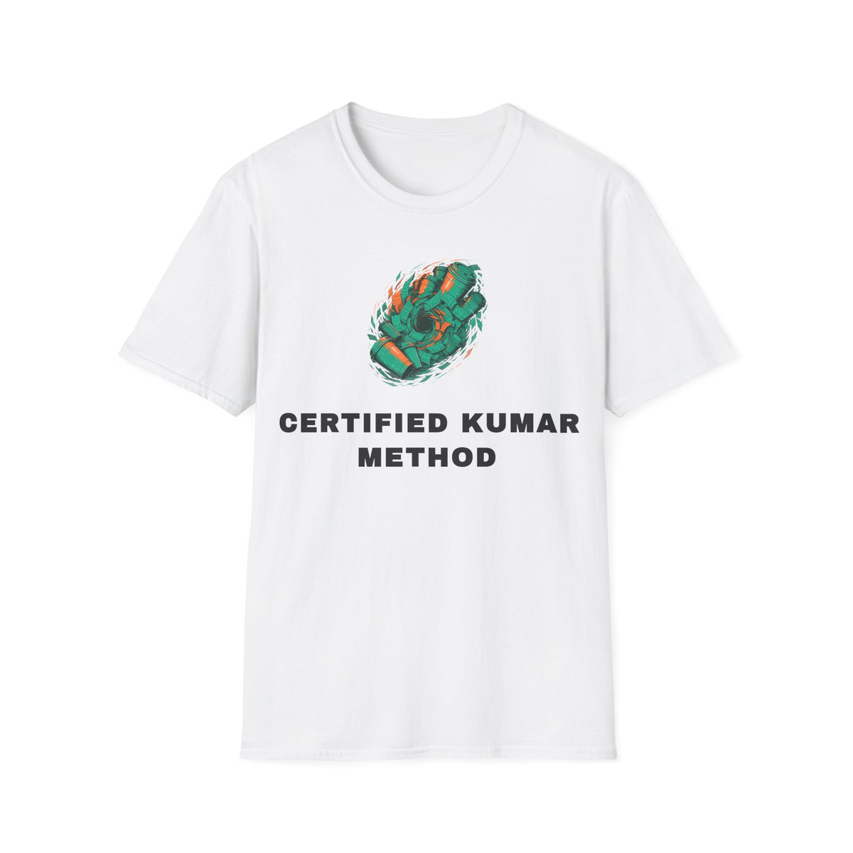 Certified Kumar Method T-Shirt — Minimal Abstract Art Tee - Trending Now - September 2026
