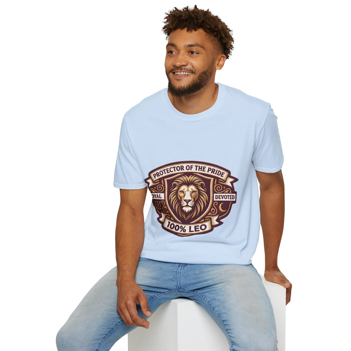 Protector of the Pride Lion T-Shirt — 100% Leo Zodiac Tee