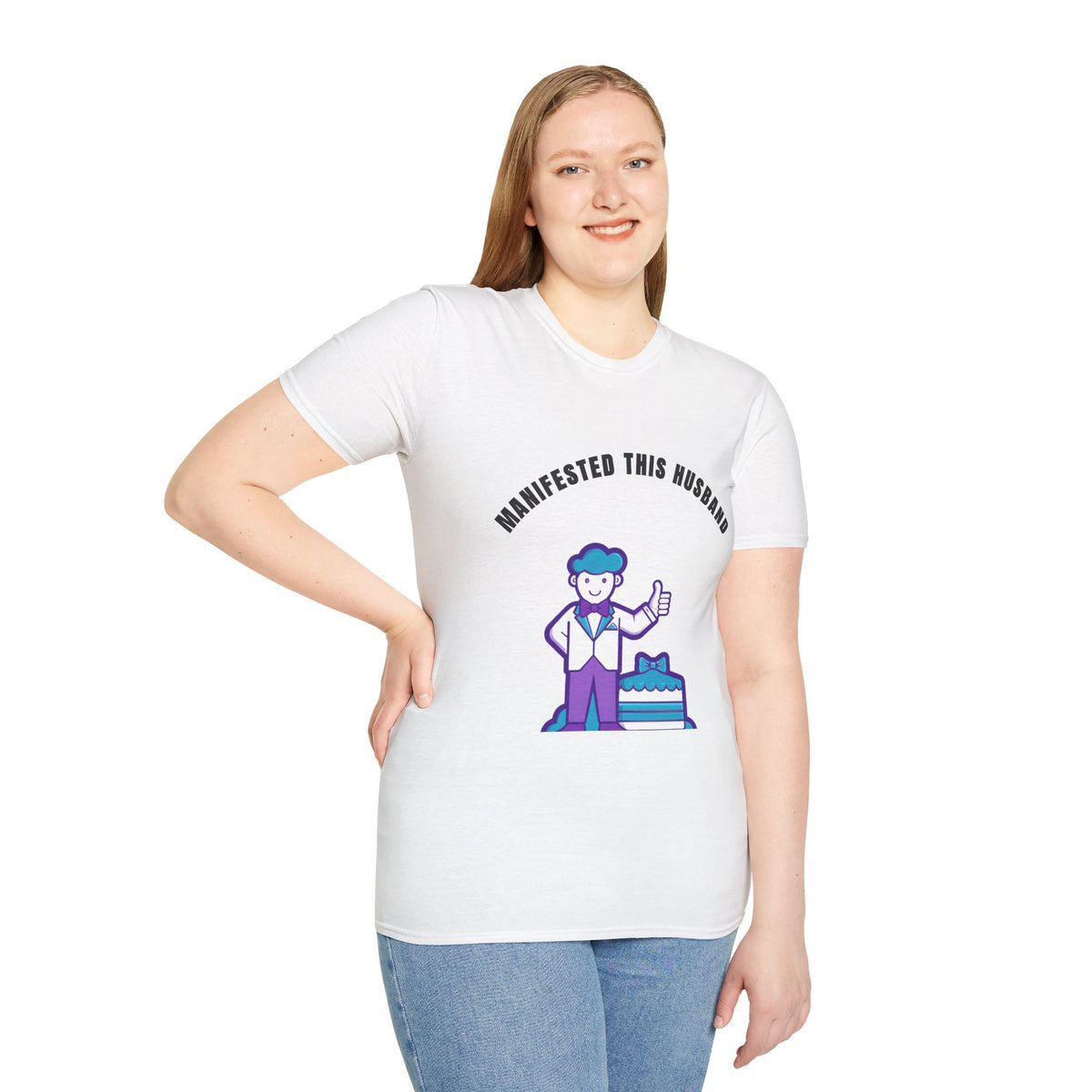 Manifested This Husband T-Shirt — Funny Couple Gift Tee - Trending Now - September 2026