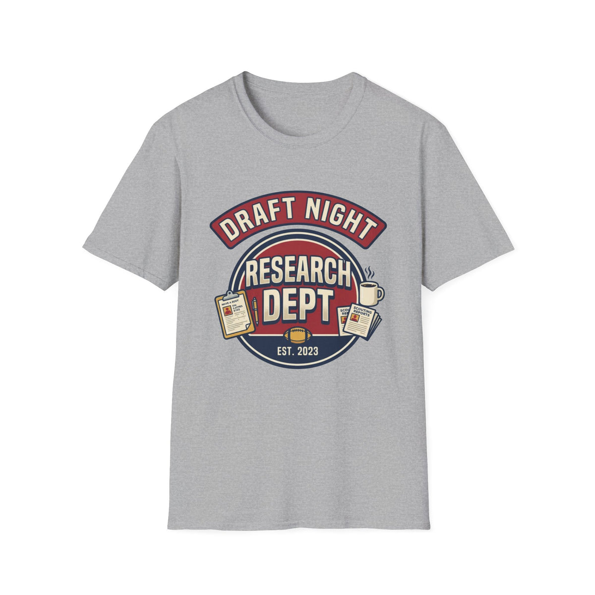 Draft Night Research Dept. T-Shirt – Sports Draft Party Tee - Trending Now - August 2026