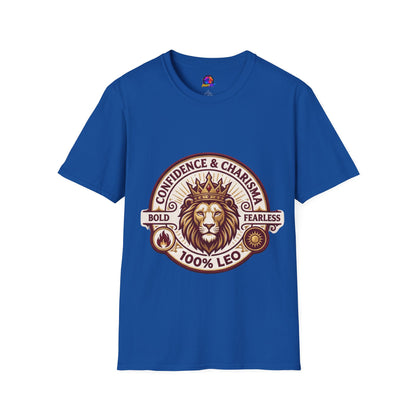 Leo Zodiac T-Shirt — Confidence & Charisma Lion Horoscope Tee