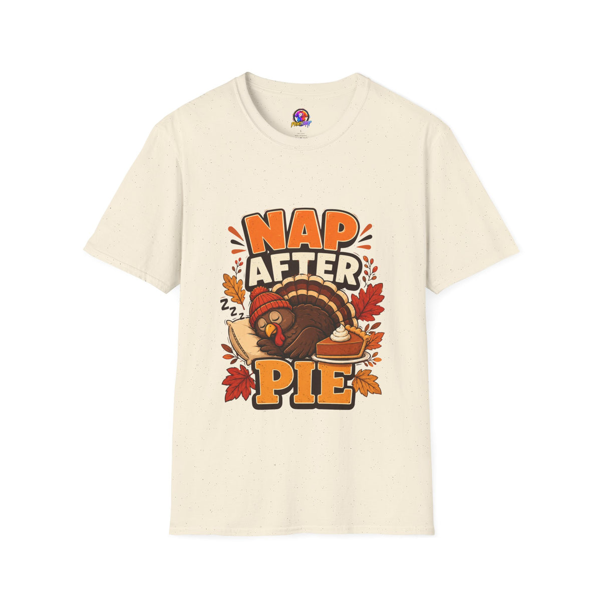 Thanksgiving T-Shirt Nap After Pie T-Shirt — Funny Thanksgiving Turkey Tee