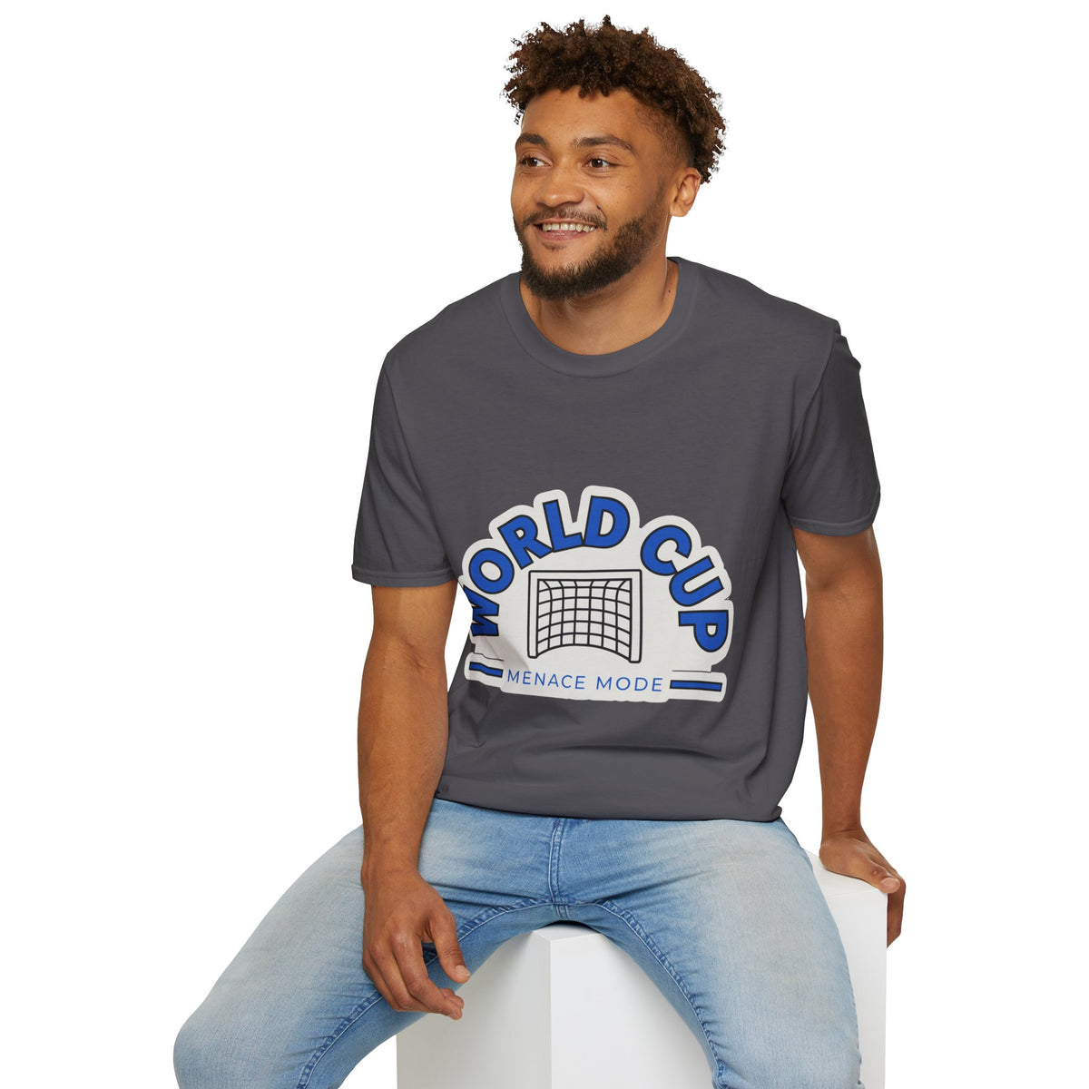 World Cup Soccer T‑Shirt — 'Menace Mode' Retro Goal Graphic - Trending Now - August 2026