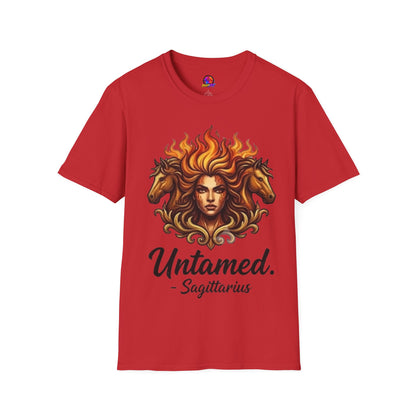 Sagittarius 'Untamed' Zodiac T-Shirt — Fiery Archer Astrology Tee