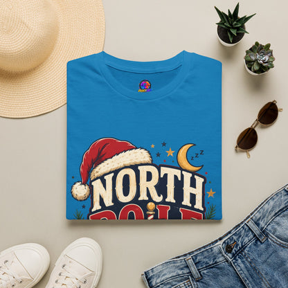 North Pole Nap Team T-Shirt — Funny Christmas Sleepy Holiday Tee