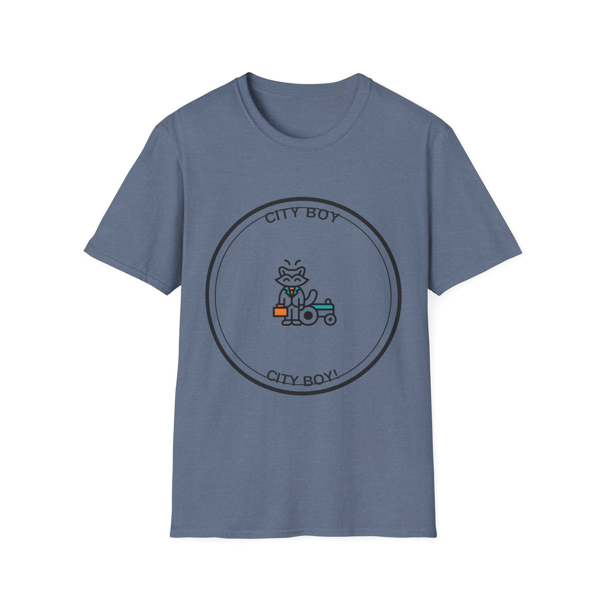 City Boy T-Shirt — Cute Cartoon Scooter Logo Tee - Trending Now - August 2026
