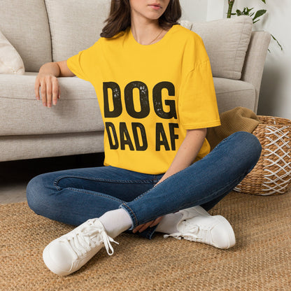 Dog Dad Af Unisex Softstyle T-Shirt