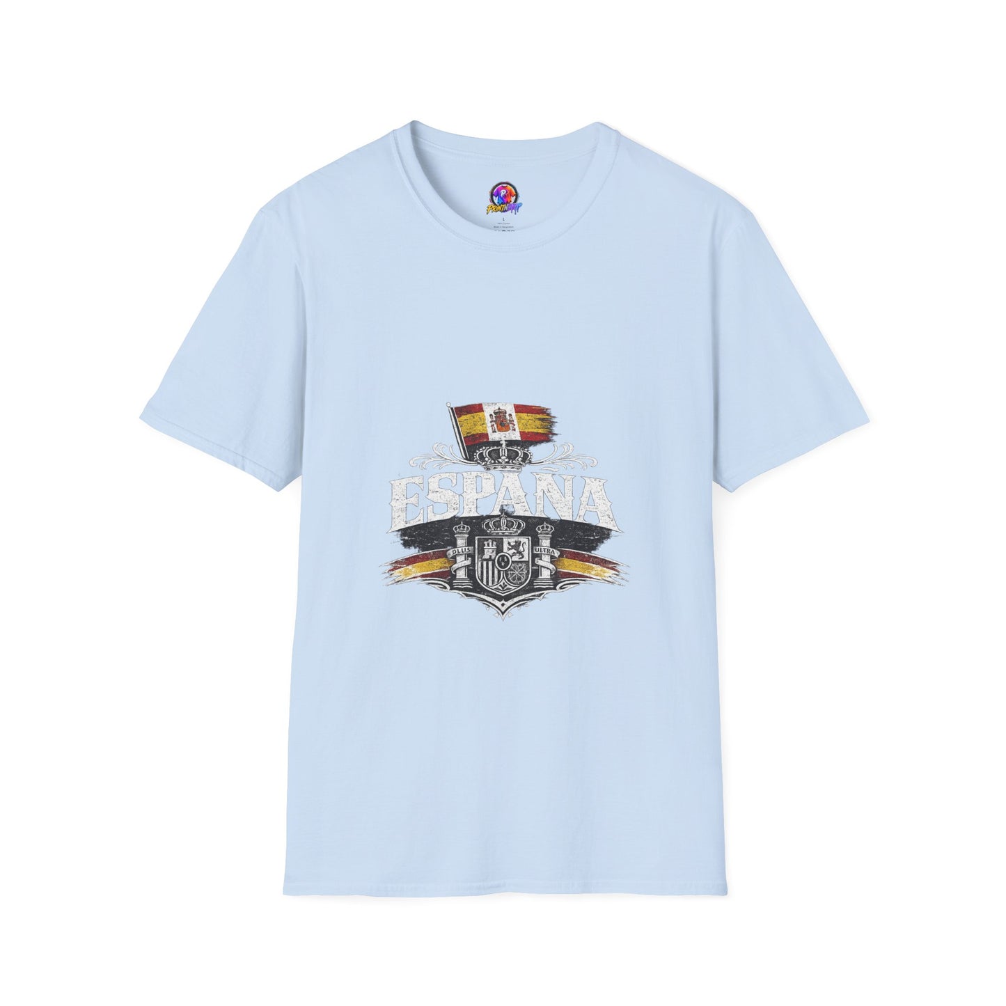 Spain Flag Crest T-Shirt — Spanish Pride Graphic Tee