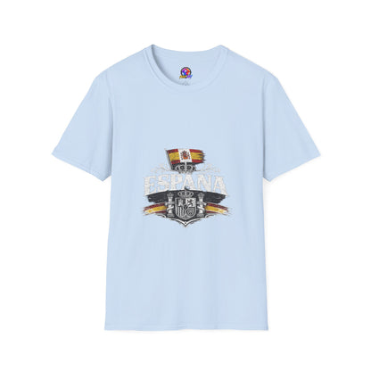 Spain Flag Crest T-Shirt — Spanish Pride Graphic Tee